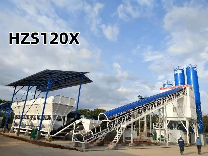 HZS120X箱式搅拌站